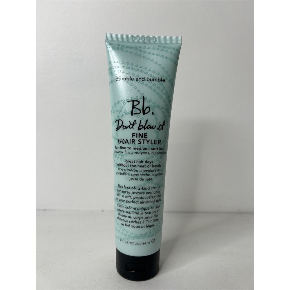 Bumble AND Bumble Bb Hair Styler Fine 5fl Oz 150ml Don't Blow It new